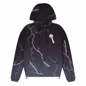 Trapstar 2c Irongate T Windjacke – Schwarz/Blitz