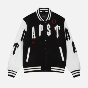 Neueste Shooters Trapstar Varsity Jacke Schwarz